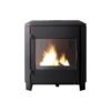 525211 Caminetti Montegrappa DESIRÉE Poêle à bois à air chaud à convection naturelle 8 kw - structure fonte gris anthracite
