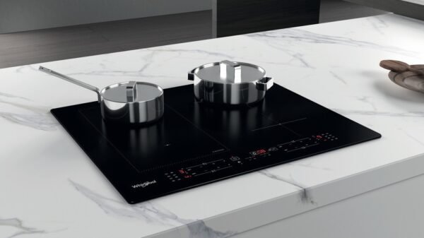 529512-7 Whirlpool WL B8160 NE Table de cuisson à induction cm. 59 - verre céramique noir