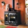 538101-1 Nordica SUPREMA 4.0 Poêle à bois 9,0 kw - chauffable 258 m³ - noir
