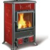 Nordica ROSSELLA R1 BII Poêle à bois air chaud convection naturelle 9 kw - bordeaux liberty revêtement majolique