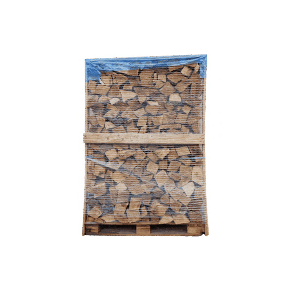 Palette de 2st de bois de chauffage sec séchoirs G1H1 – prêt à l’emploi – mélange feuillus