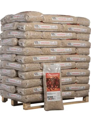 Pellet German Pellets – Palette de 66 sacs de 15 kg